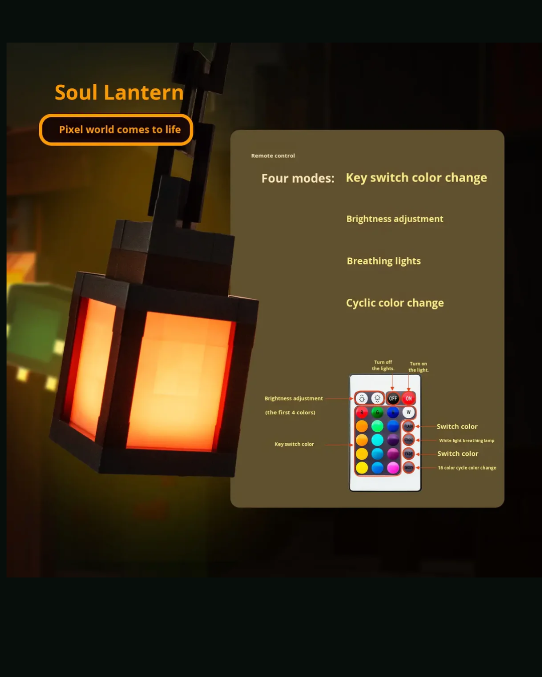 GlowQuest™ Pixel Lantern