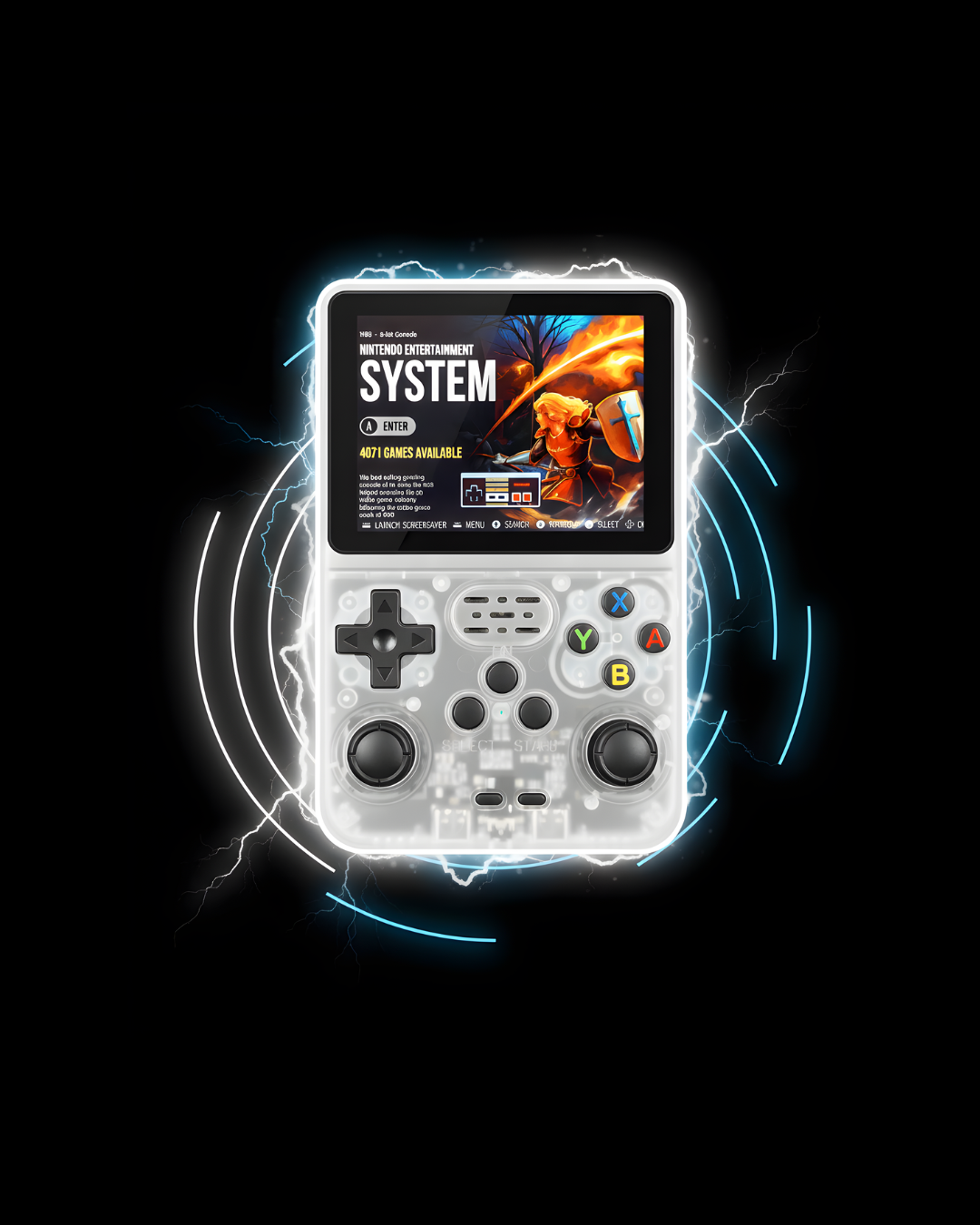 GlowQuest™ RetroPlay Handheld