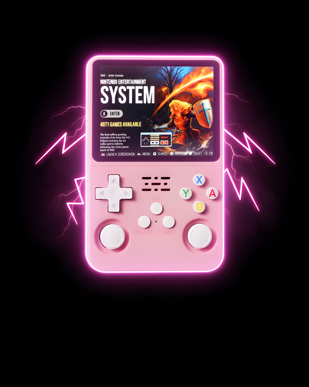 GlowQuest™ RetroPlay Handheld