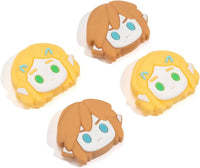 GlowQuest™ Joystick Grip Caps – 4-Pack (Collector Set)