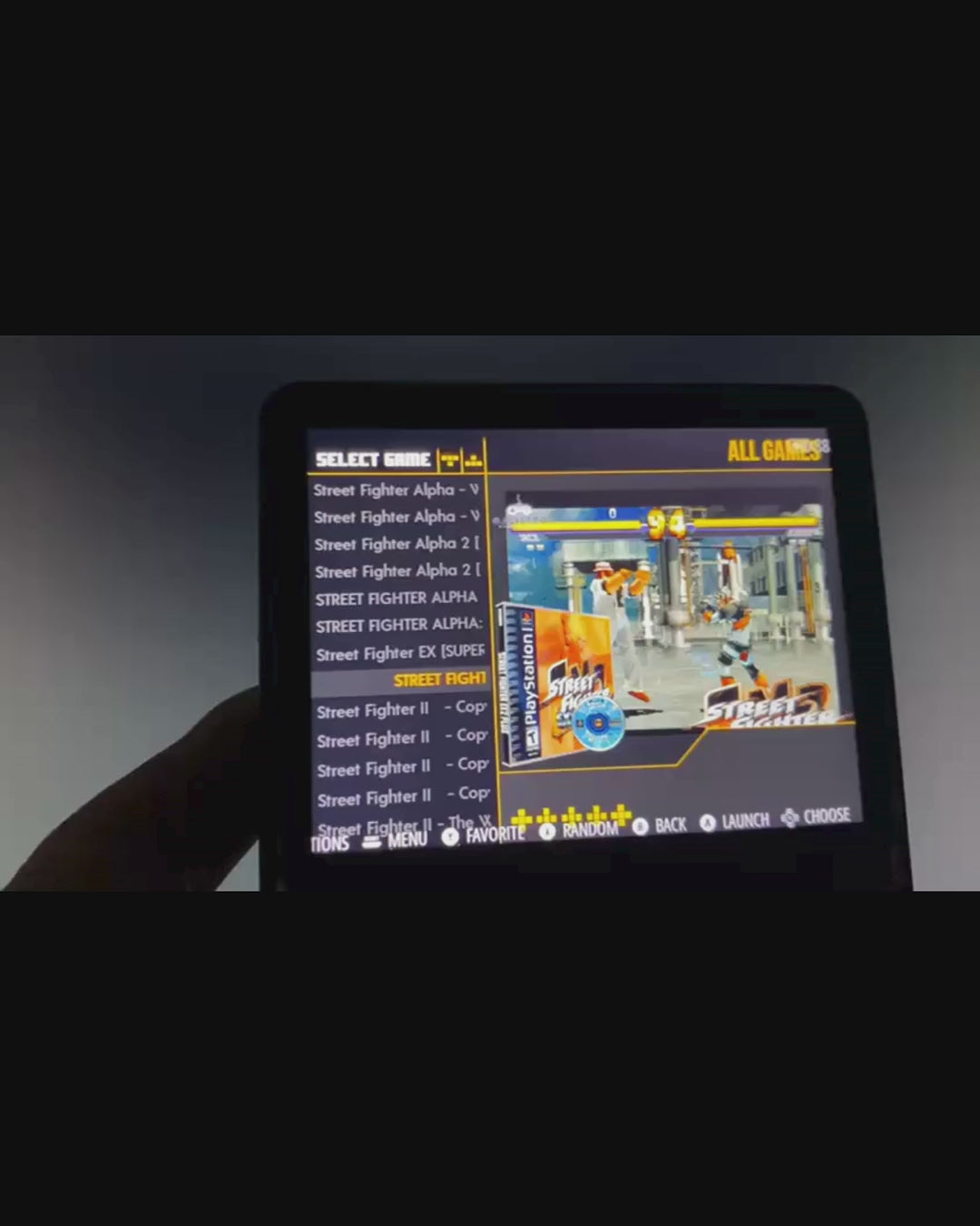 GlowQuest™ RetroPlay Handheld video